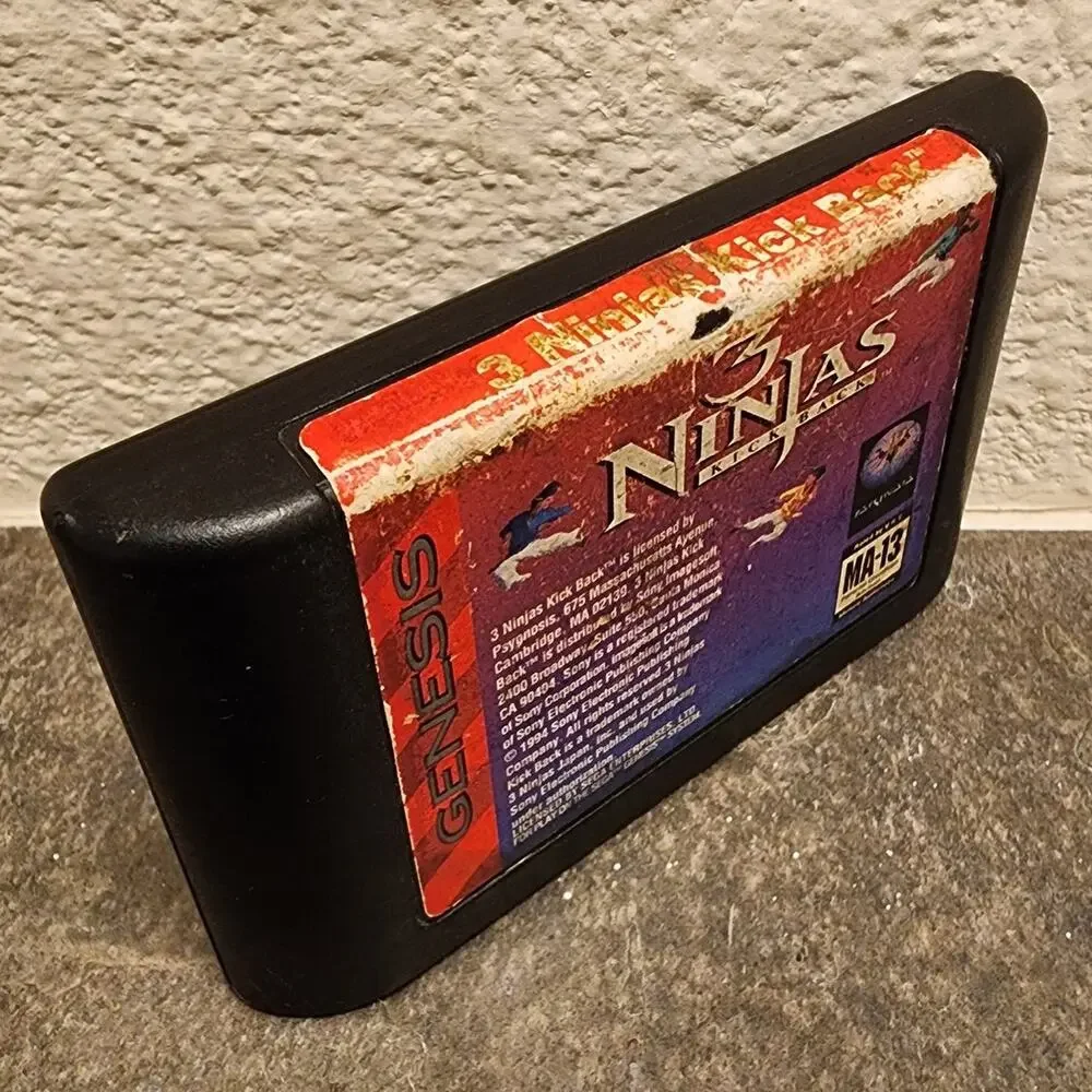 Game - 3 Ninjas Kick Back - Genesis